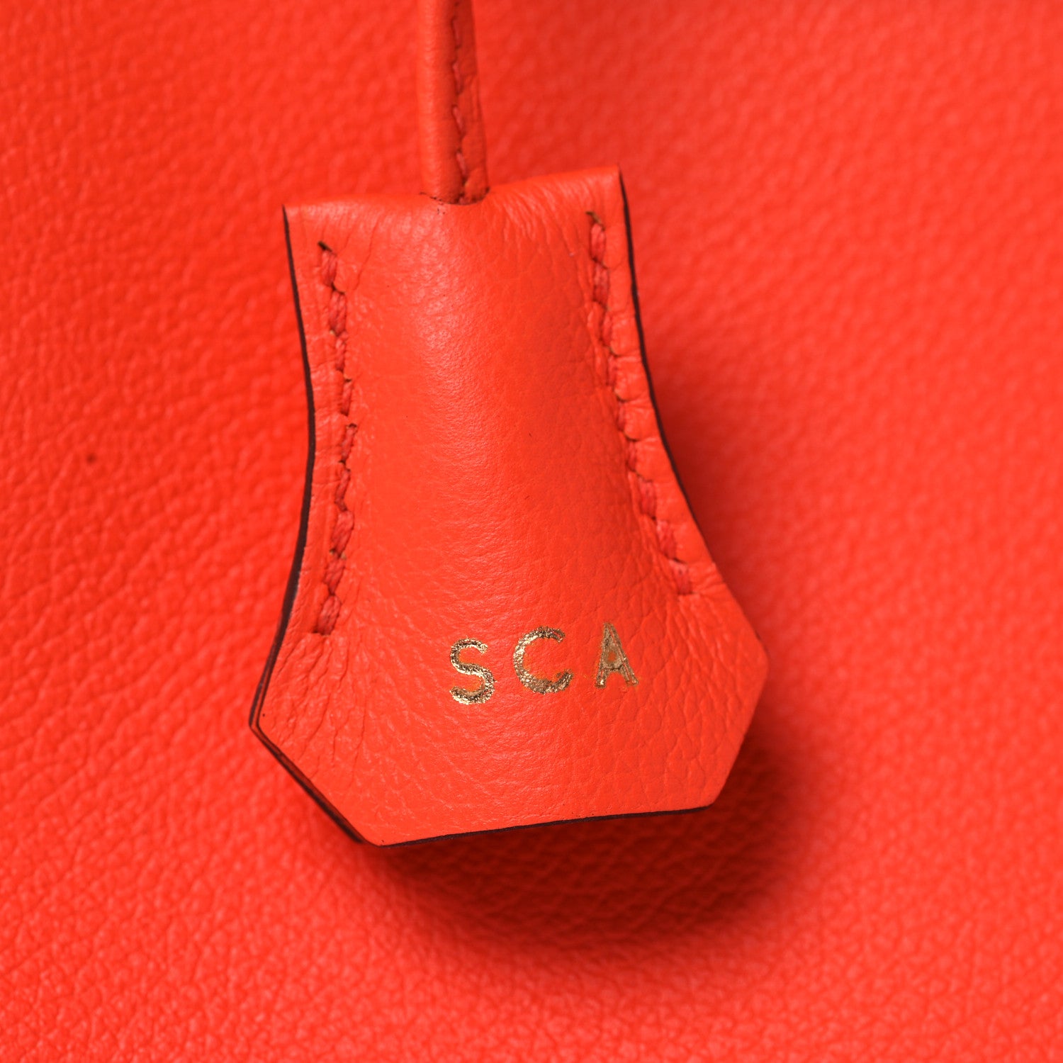 Hermes Evercolor Kelly Retourne 28 Orange Poppy 35 of 41