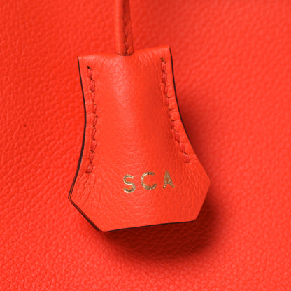 Hermes Evercolor Kelly Retourne 28 Orange Poppy 35 of 41