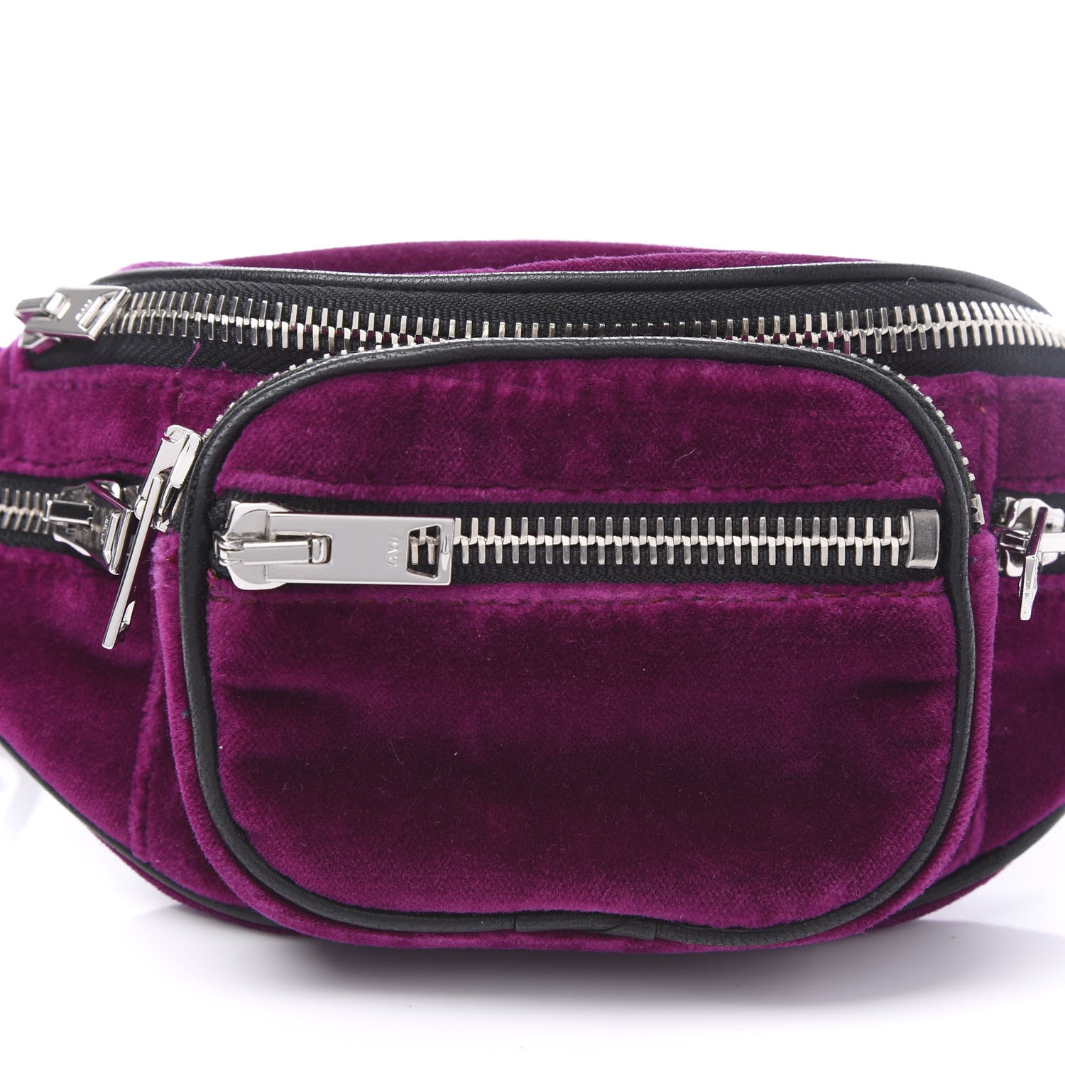 Alexander Wang Velvet Attica Mini Belt Bag Purple 6 of 9