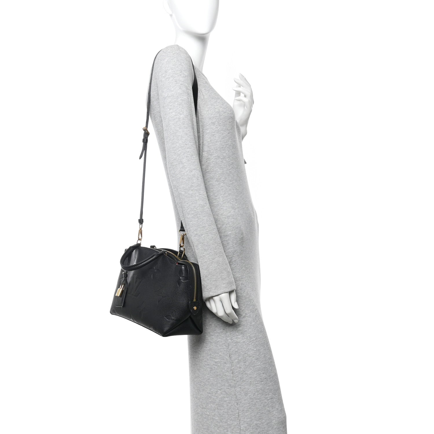 Louis Vuitton Empreinte Monogram Giant Petit Palais Black 2 of 12