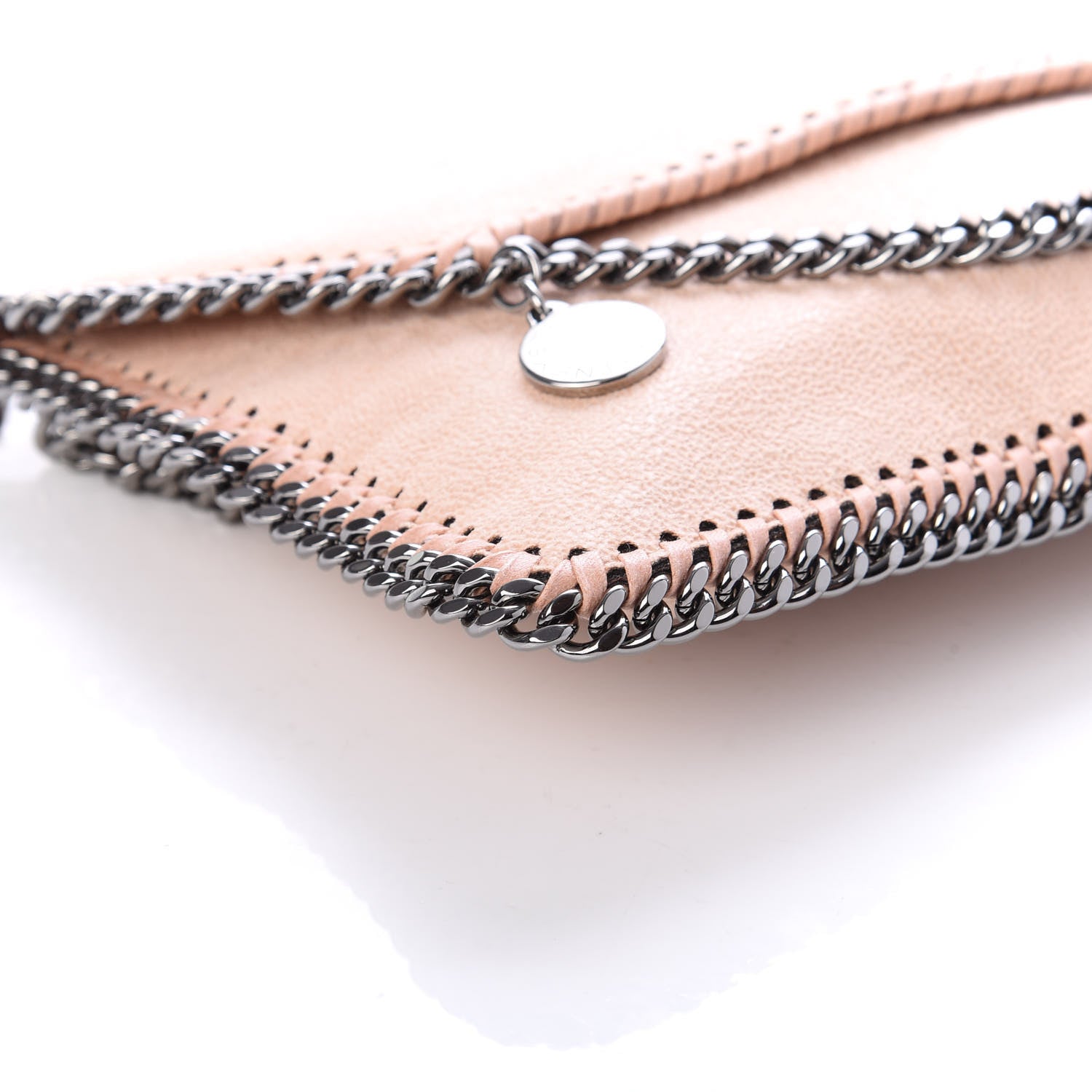 Stella McCartney Shaggy Deer Mini Falabella Crossbody Bag Powder 7 of 10