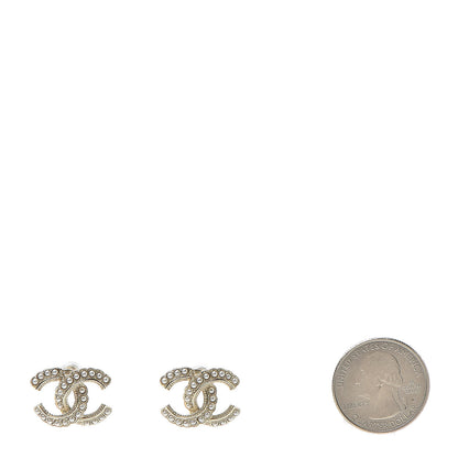 Chanel Pearl Queen of France CC Earrings Gold 2 of 5