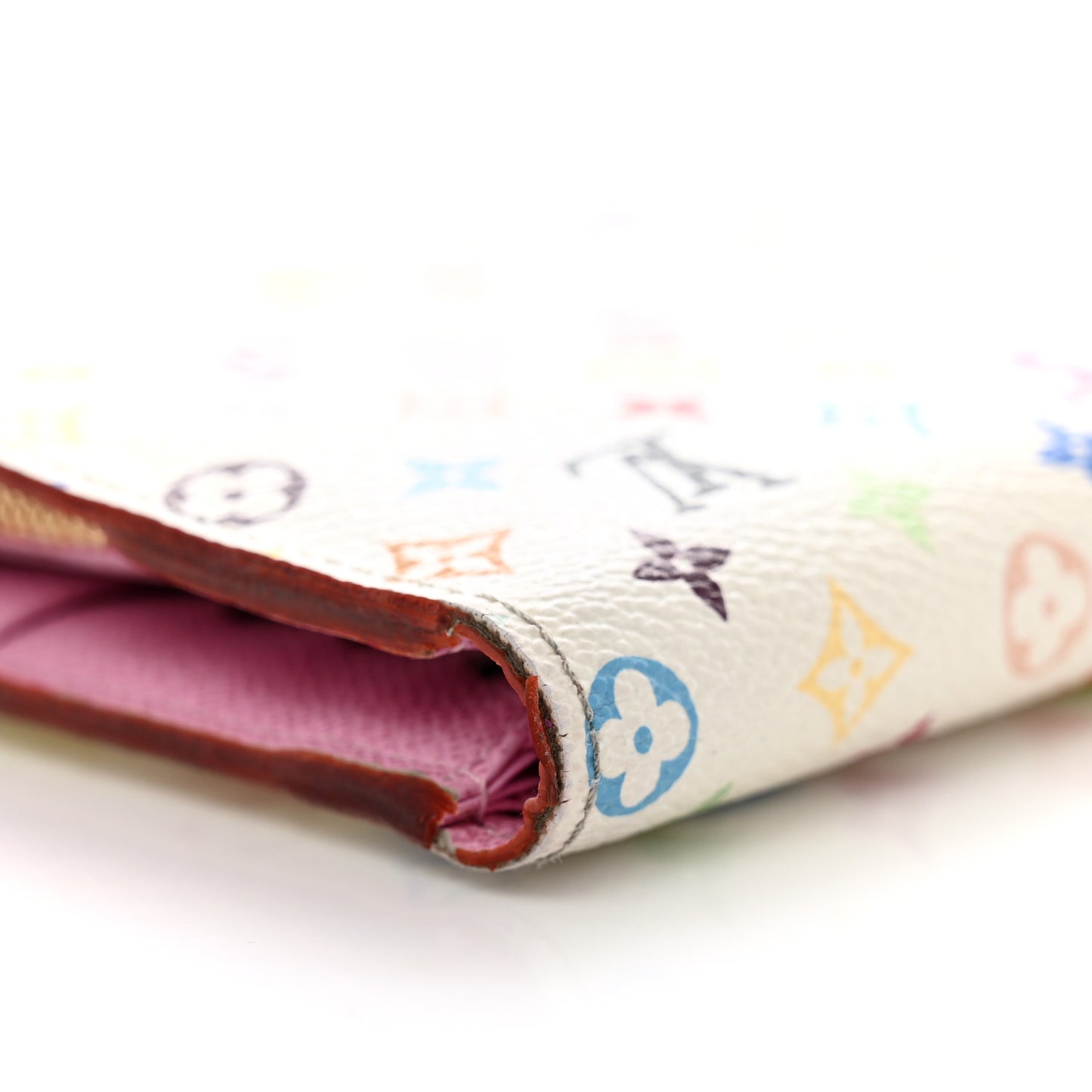 Monogram Multicolor Insolite Wallet White Litchi