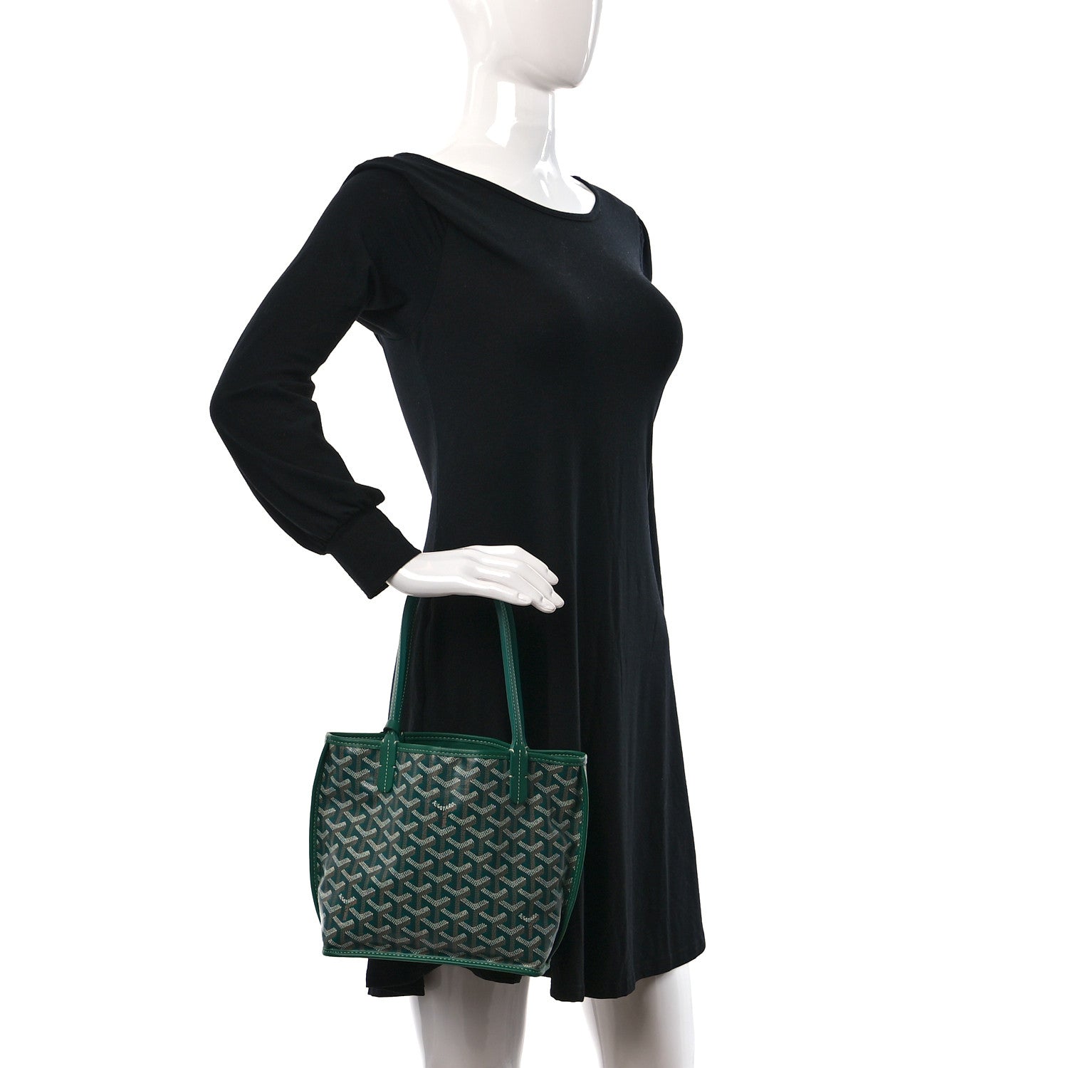 Goyard Goyardine Reversible Mini Anjou Green 2 of 11