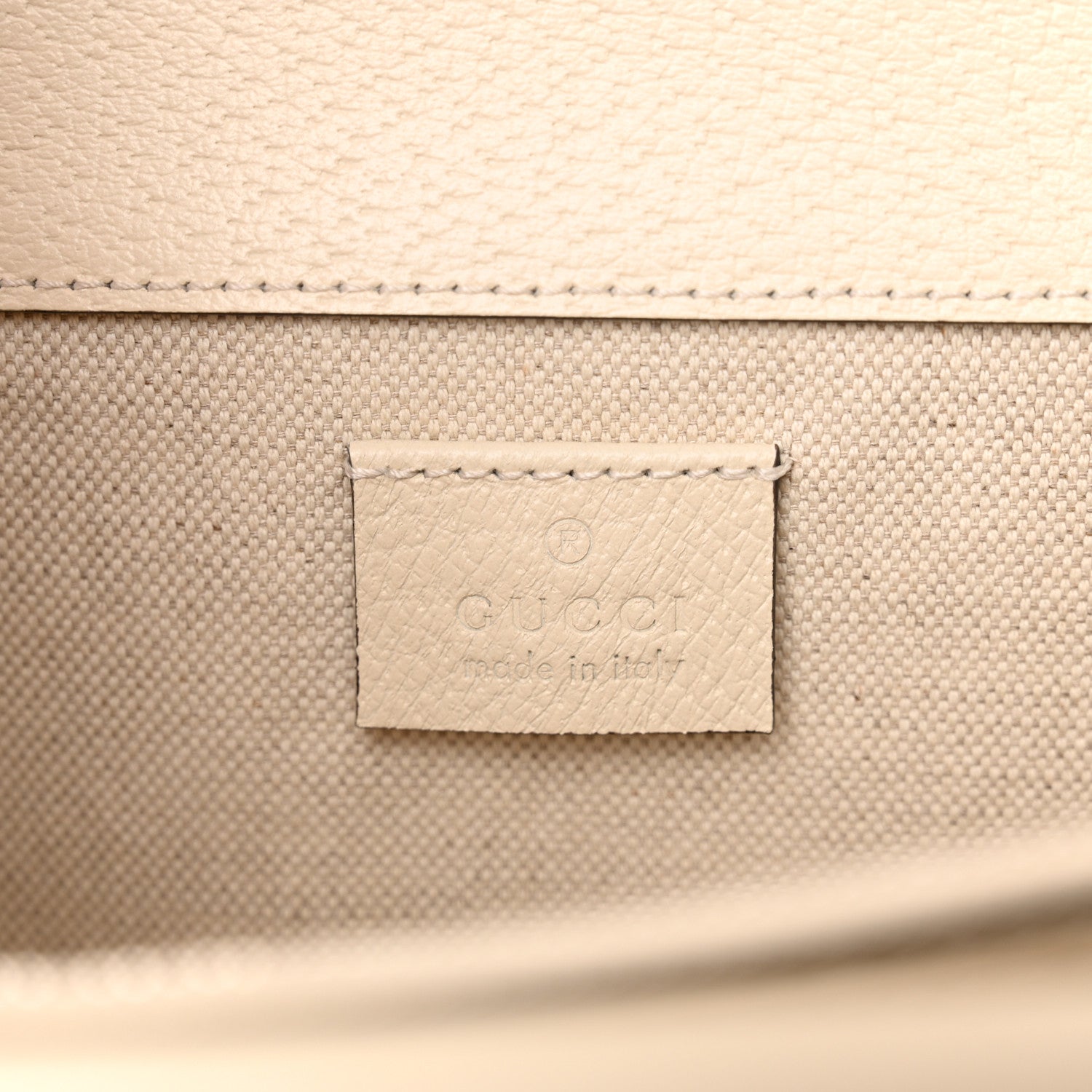 Gucci Textured Calfskin Crystal Small Dionysus Shoulder Bag Mystic White 6 of 14