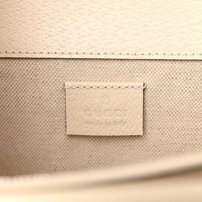 Gucci Textured Calfskin Crystal Small Dionysus Shoulder Bag Mystic White 6 of 14