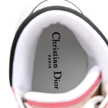 Christian Dior Nylon Calfskin Womens D-Player High Top Sneakers 40 Pink 7 of 10