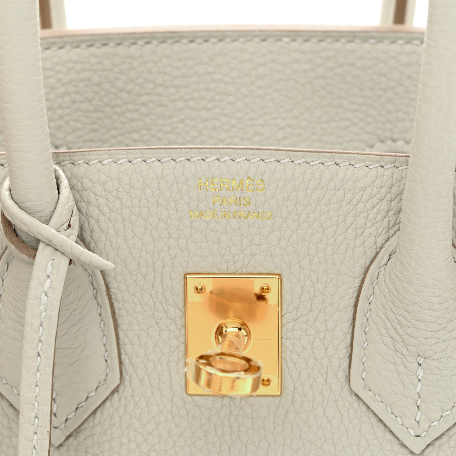 Hermes Togo Birkin 25 Gris Perle 6 of 10