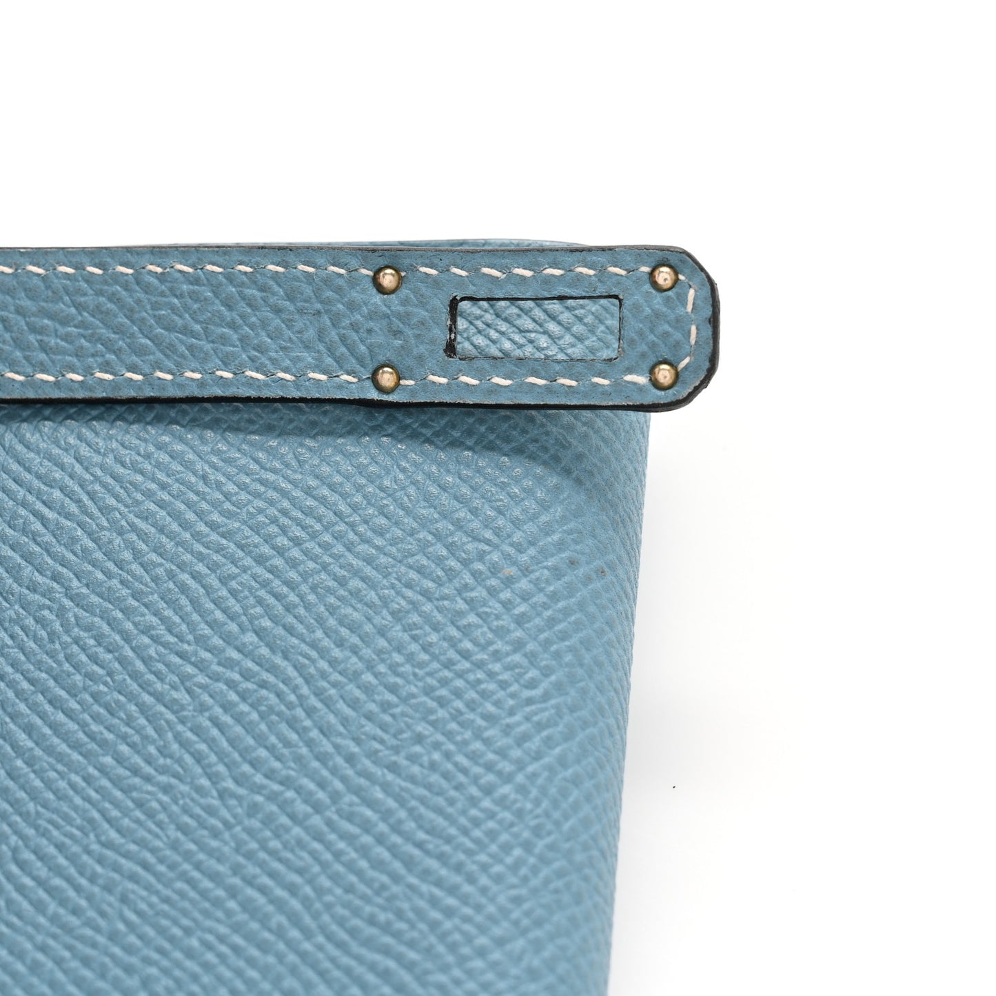 Epsom Kelly Longue Wallet Blue Jean