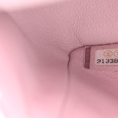 Chanel Tweed Quilted Mini Rectangular Flap Pink 7 of 14