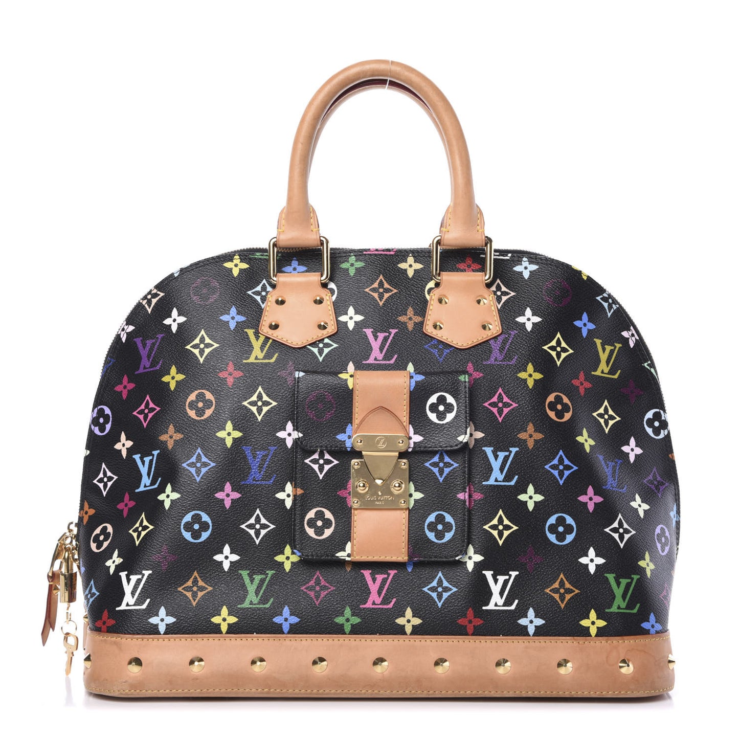 Monogram Multicolor Alma GM Black