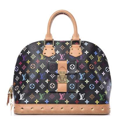 Louis Vuitton Monogram Multicolor Alma GM Black 1 of 18