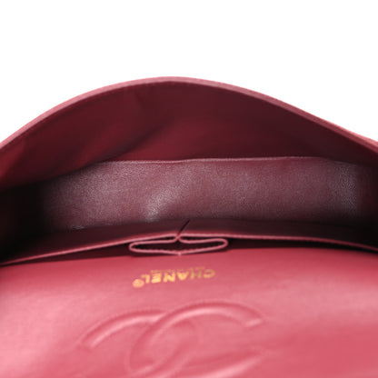 Chanel Caviar Quilted Medium Double Flap Dark Pink 5 of 10