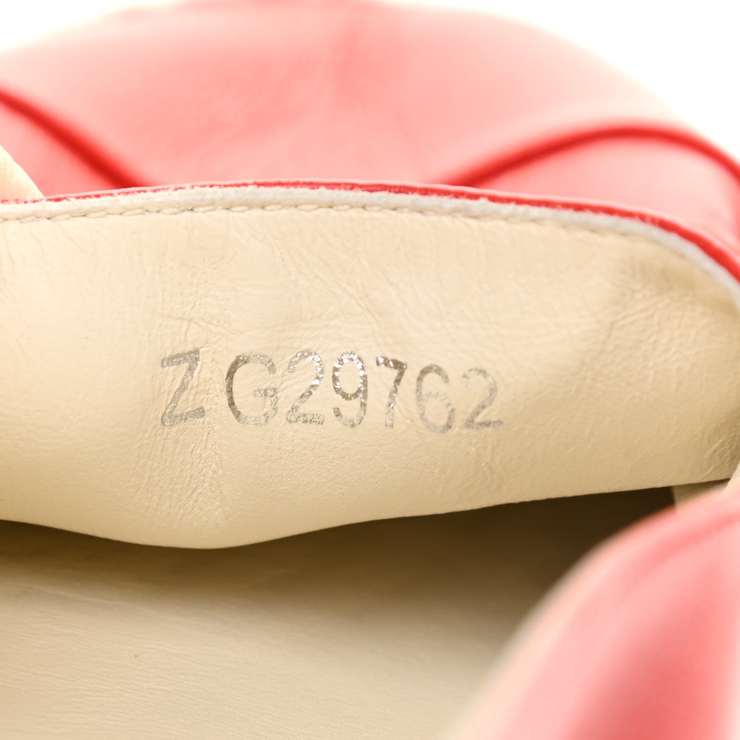 Lambskin CC Espadrilles 40 Red