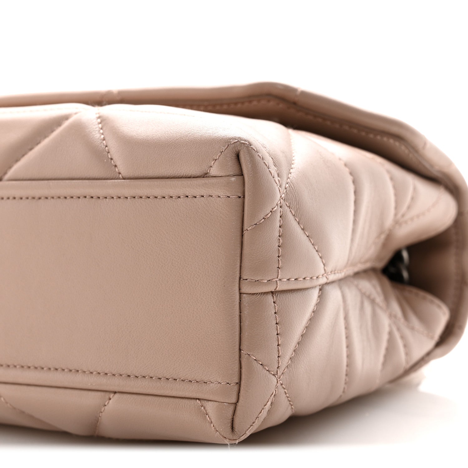 Prada Nappa Triangle Stitched Small Spectrum Bag Cipria 9 of 9