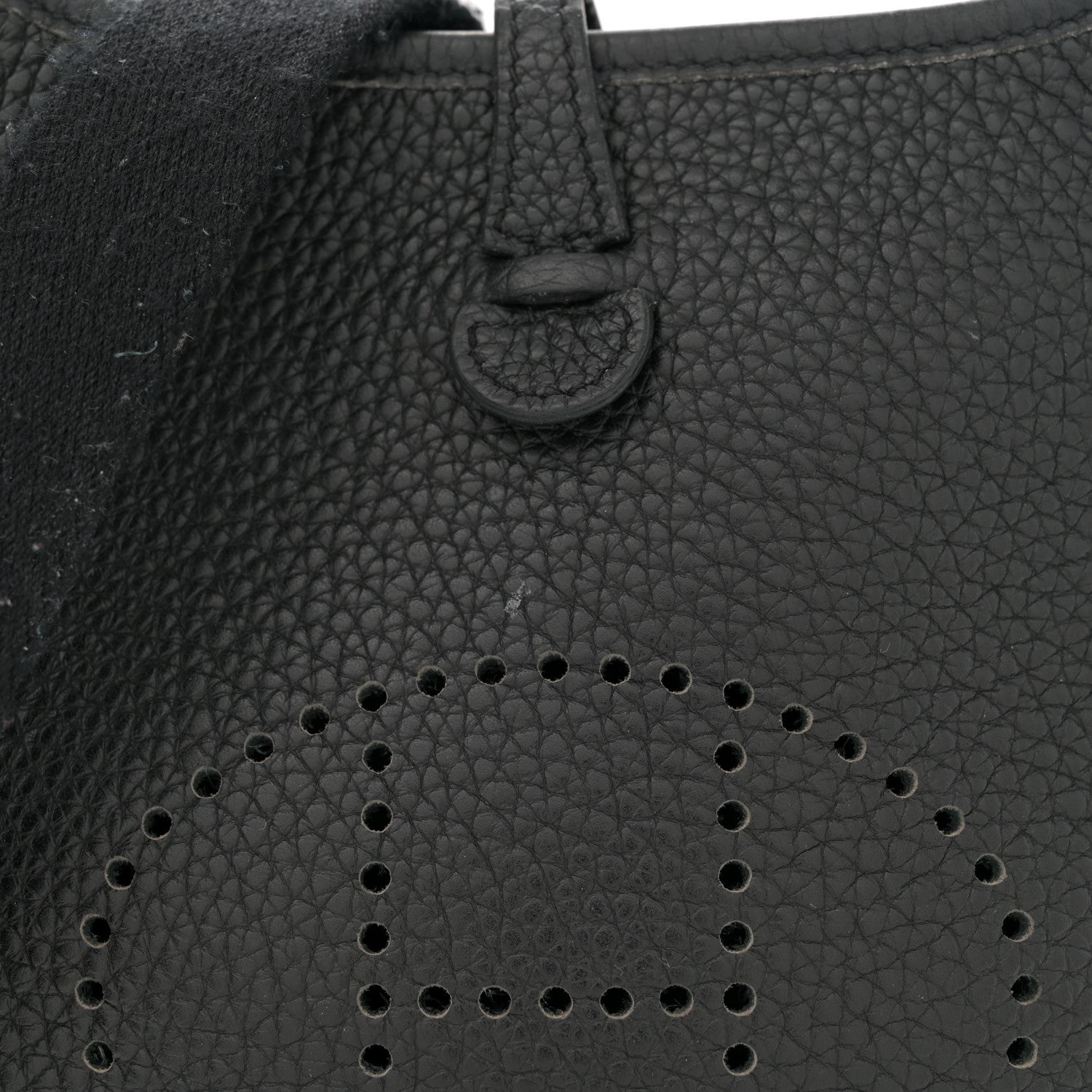 Hermes Taurillon Clemence Evelyne TPM Black 8 of 13