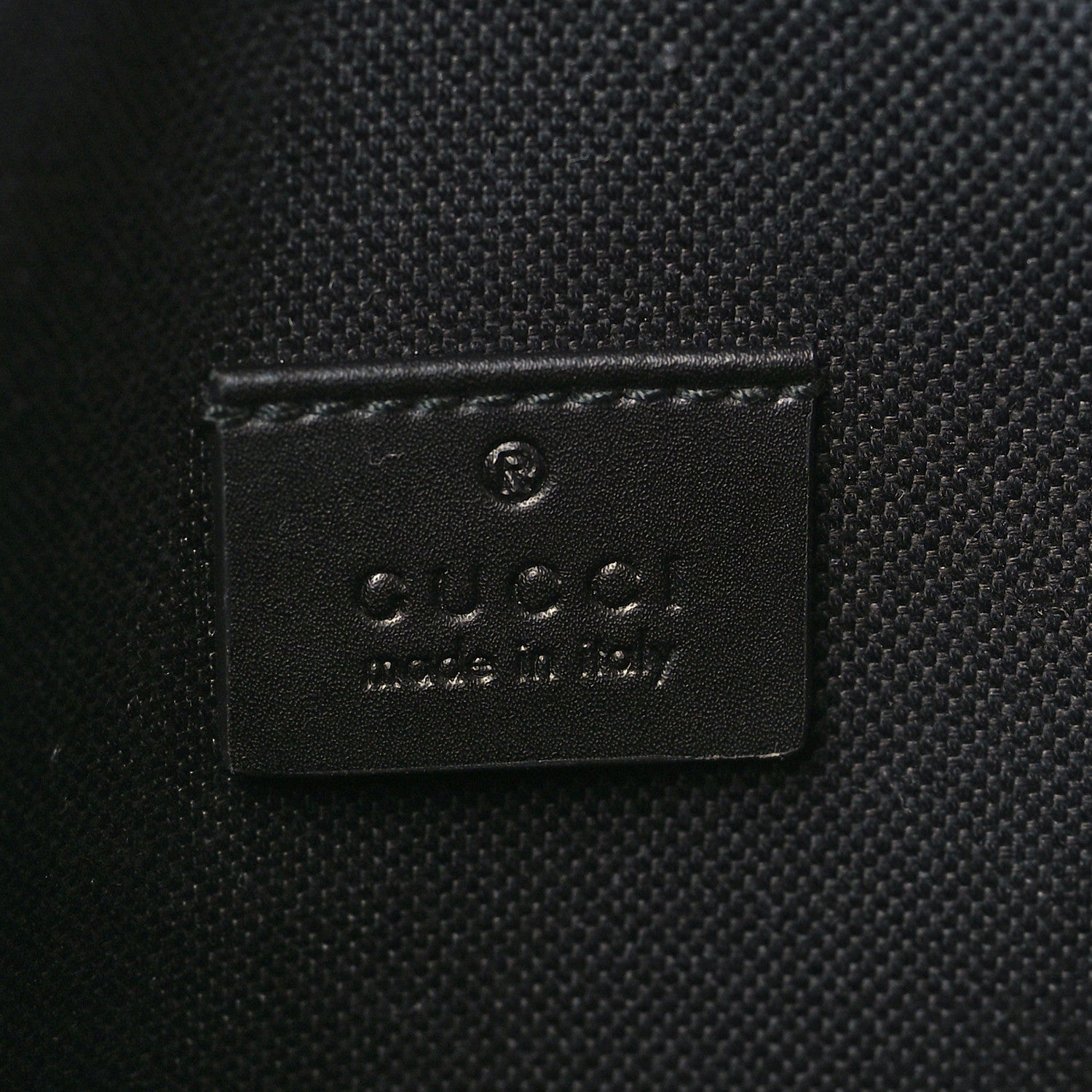 Gucci GG Supreme Monogram Web Medium Messenger Bag Black Grey 5 of 8