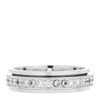 Piaget 18K White Gold Diamond Possession Wedding Band Ring 49 5 3 of 5