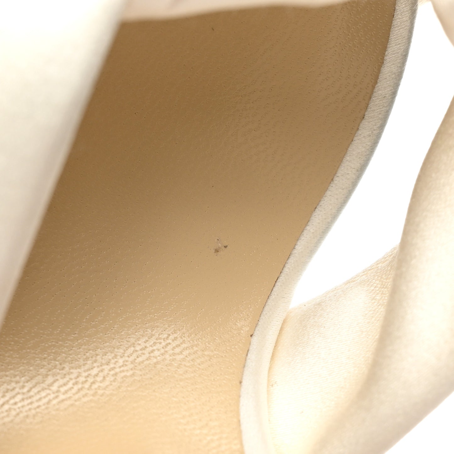 Satin Rosie 120 Sandals 35 Ivory