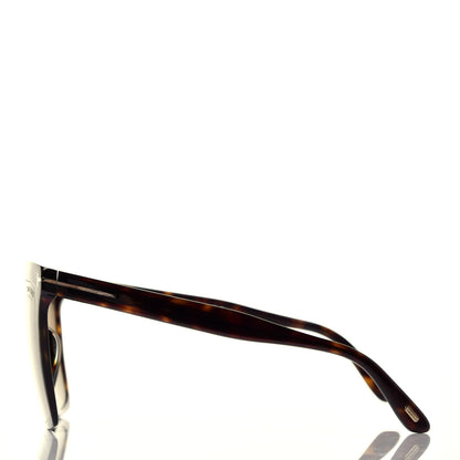 Tom Ford Acetate Polarized Sabrina Cat Eye Sunglasses TF764 Dark Havana 3 of 8