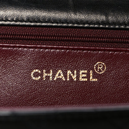 Chanel Lambskin Quilted Medium Single Flap Black 5 of 13