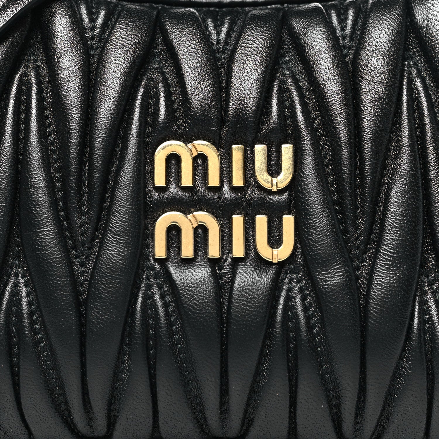 Miu Miu Nappa Matelasse Small Wander Hobo Black 8 of 10