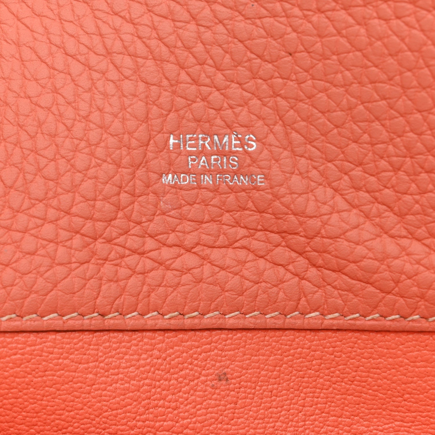 Hermes Taurillon Clemence Verso So Kelly 22 Gris Perle Crevette 8 of 16
