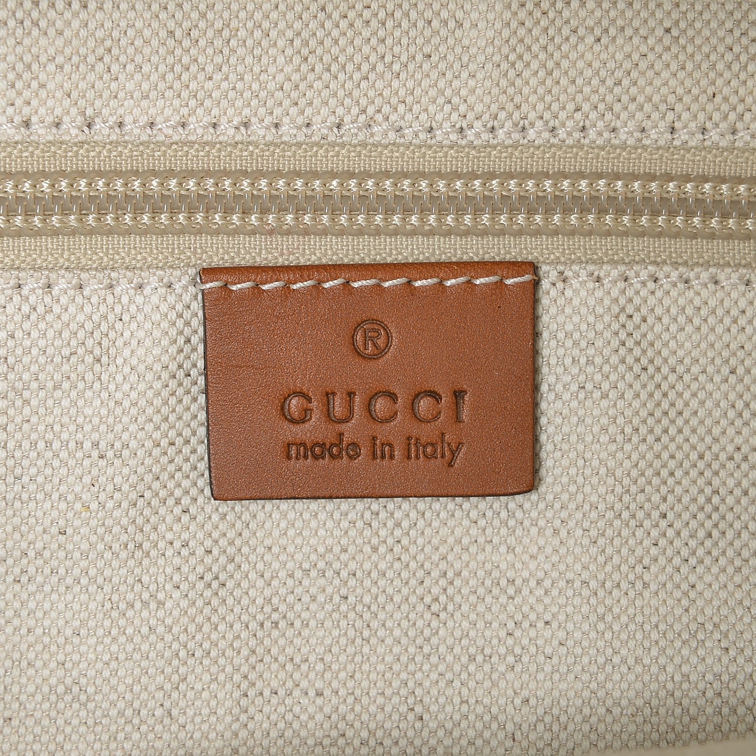 Gucci Nylon Monogram Medium Classic Backpack Blue 6 of 6