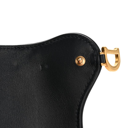 Christian Dior Oblique Saddle Lotus Wallet Blue 8 of 9