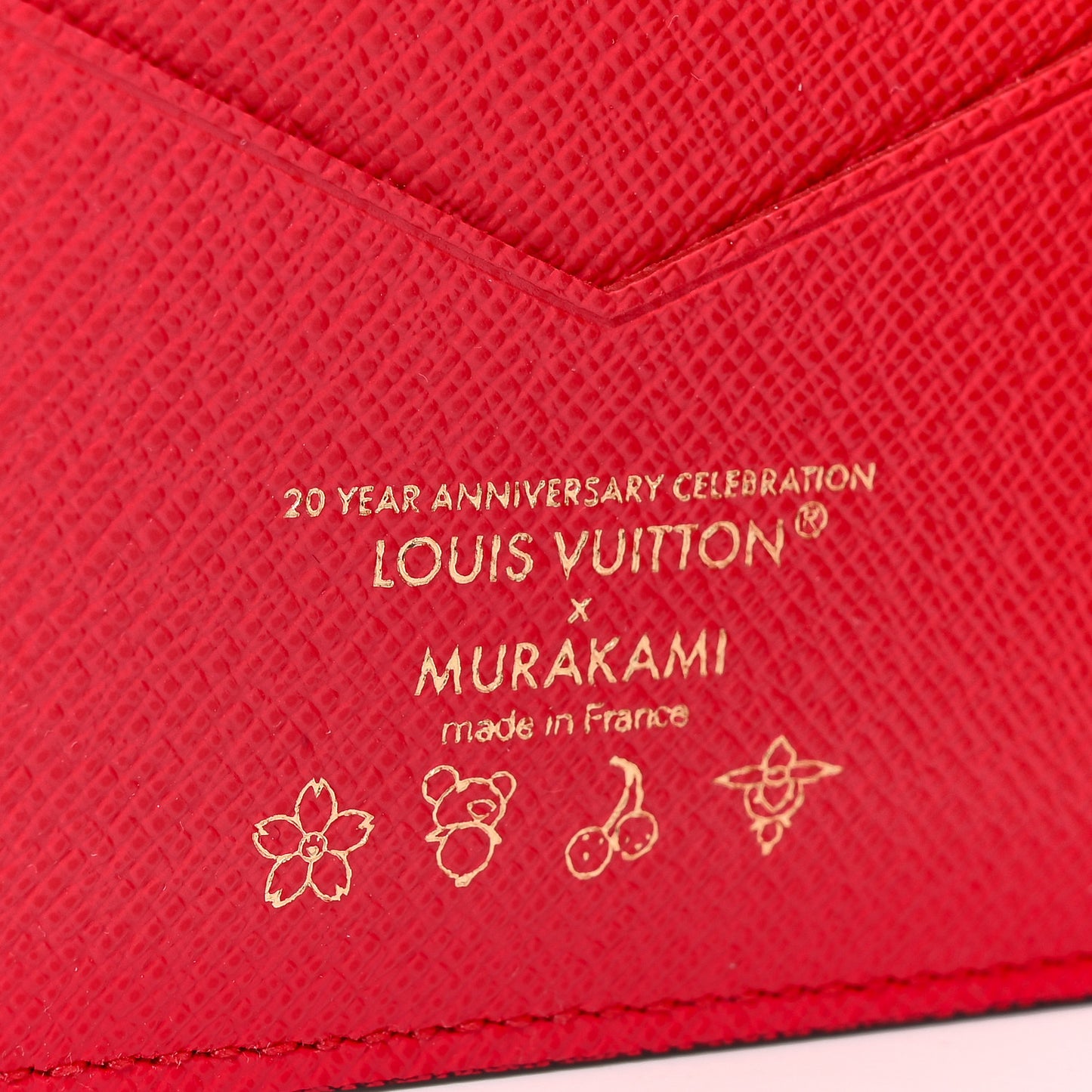 LV X TM Monogram Cerises Passport Cover
