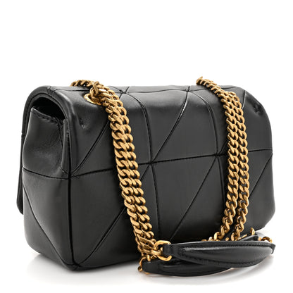 Saint Laurent Lambskin Patchwork Monogram Small Jamie Black 3 of 11