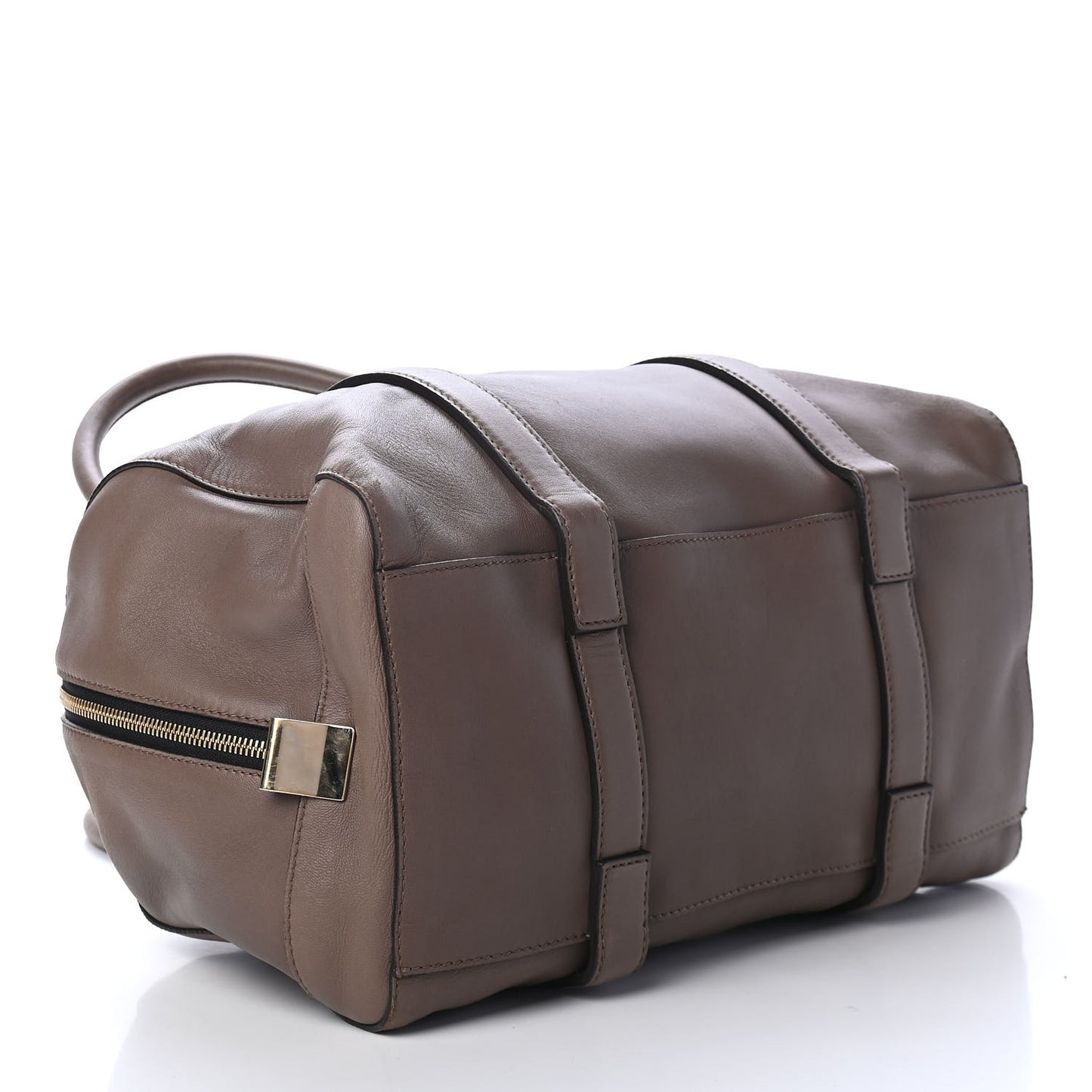 Lambskin Large Madeleine Duffel Smoke