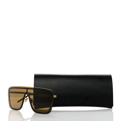 Saint Laurent Metal SL 364 Mask Sunglasses Black 7 of 7