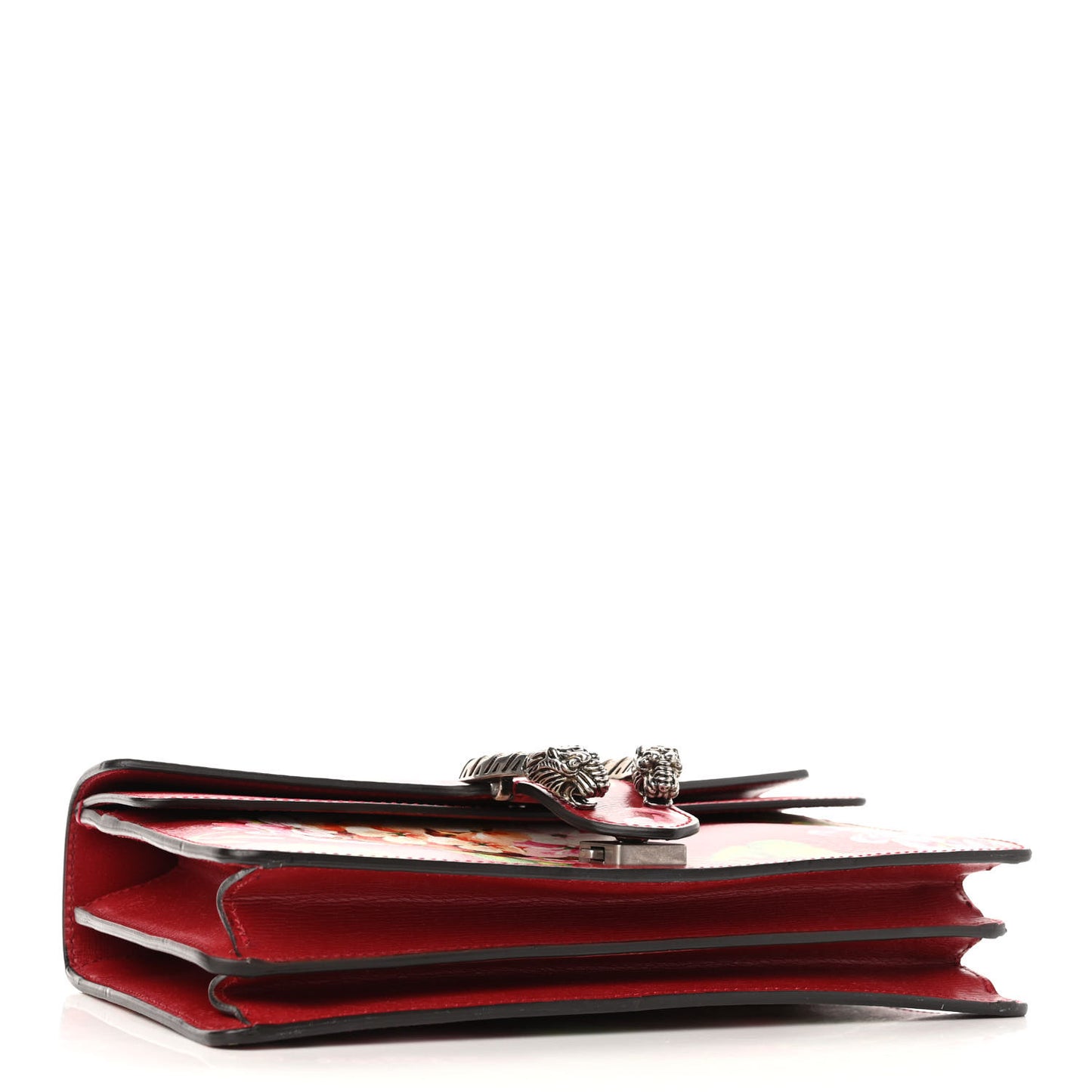 Calfskin Blooms Print Small Dionysus Shoulder Bag Romantic Cherry Multicolor