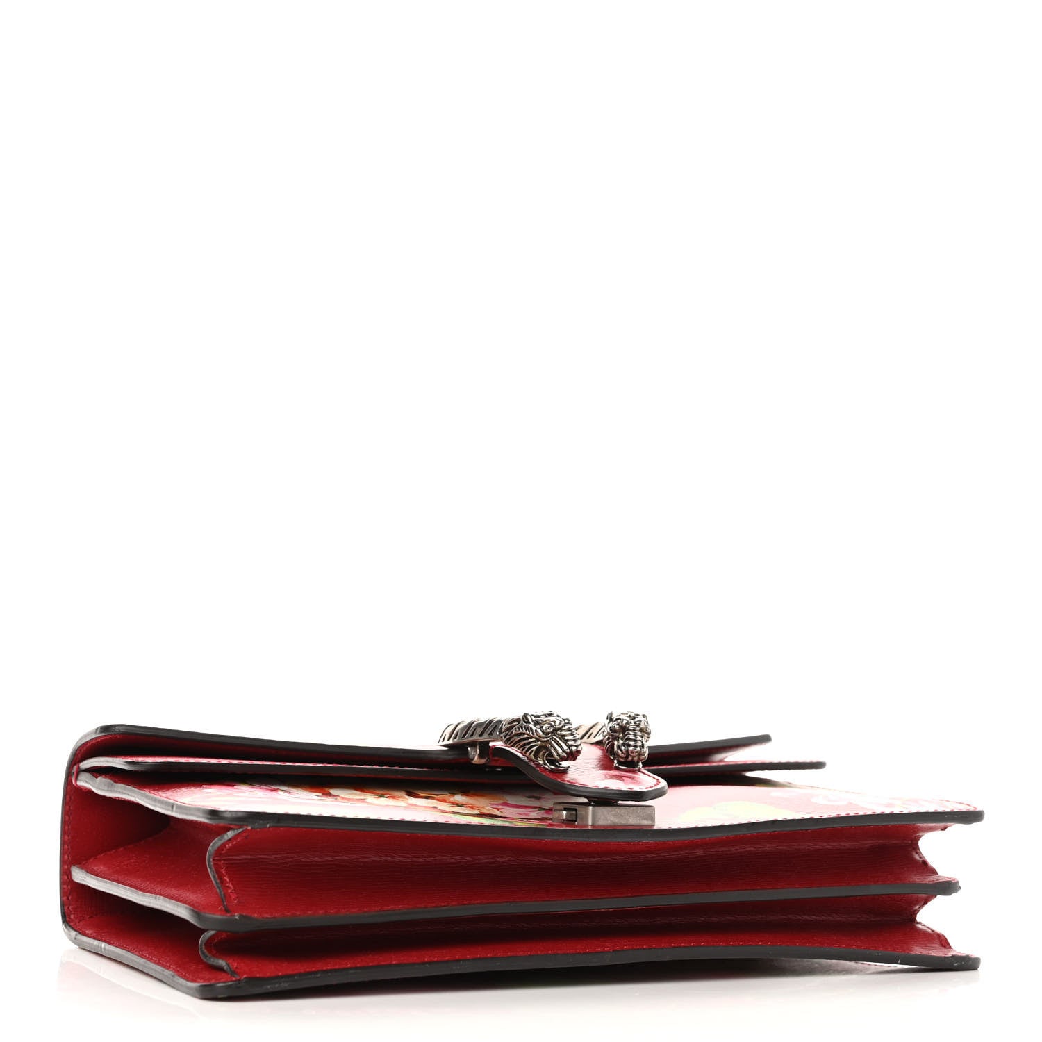 Gucci Calfskin Blooms Print Small Dionysus Shoulder Bag Romantic Cherry Multicolor 4 of 10