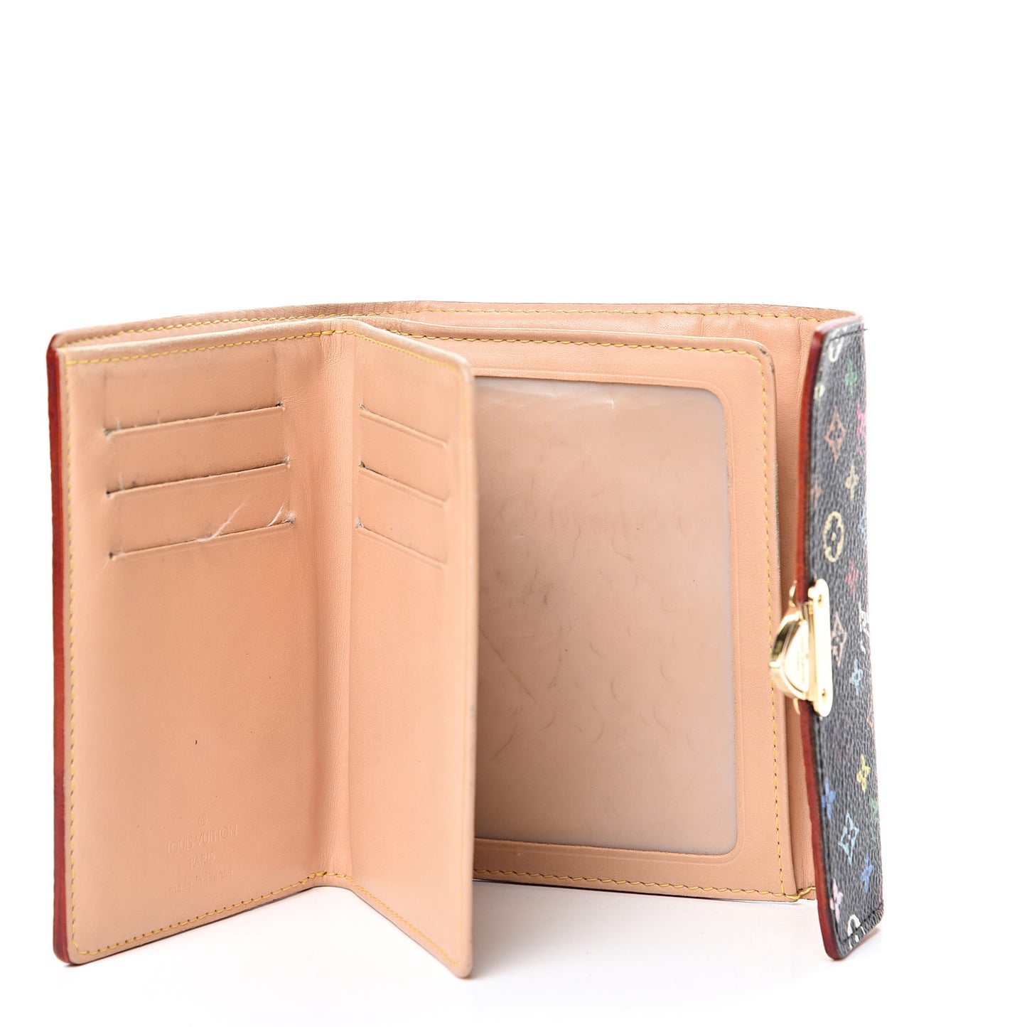 Monogram Multicolor Koala Wallet Black