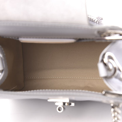 Chloe Shiny Calfskin Mini Annie Shoulder Bag Airy Grey 5 of 10