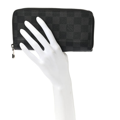Louis Vuitton Damier Graphite Zippy Vertical Wallet 2 of 6
