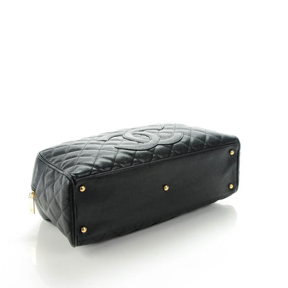 Chanel Caviar Quilted Large Bowler Black 4 of 12