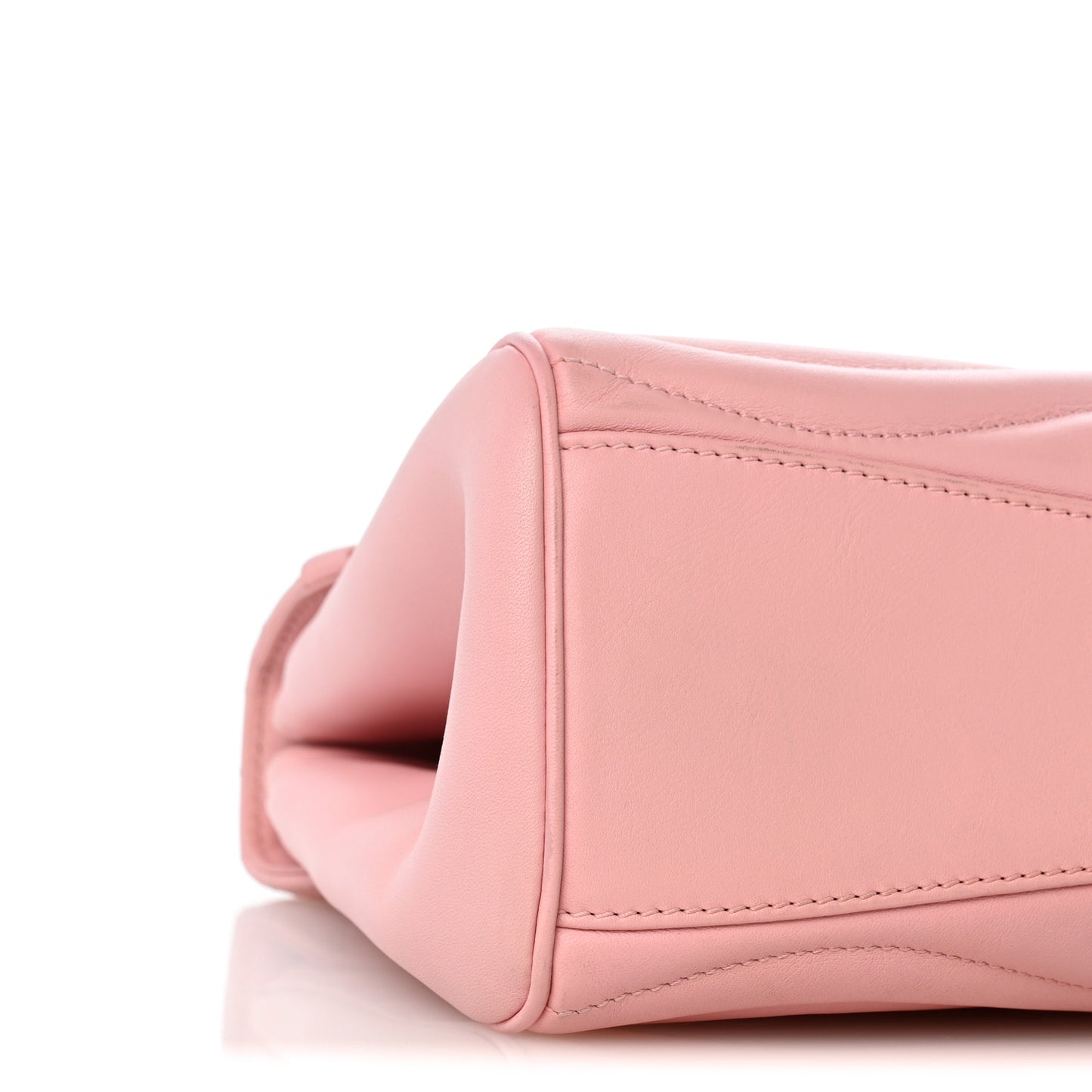 Calfskin Hold Me New Wave MM Rose Ballerine