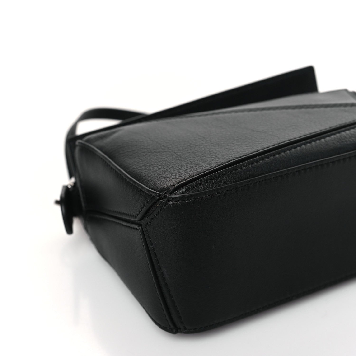 Loewe Calfskin Mini Puzzle Bag Black 7 of 9