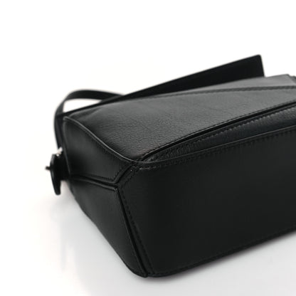 Loewe Calfskin Mini Puzzle Bag Black 7 of 9