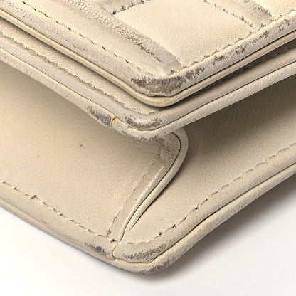 Christian Dior Calfskin Mini Diorama Flap Bag Off White 6 of 9