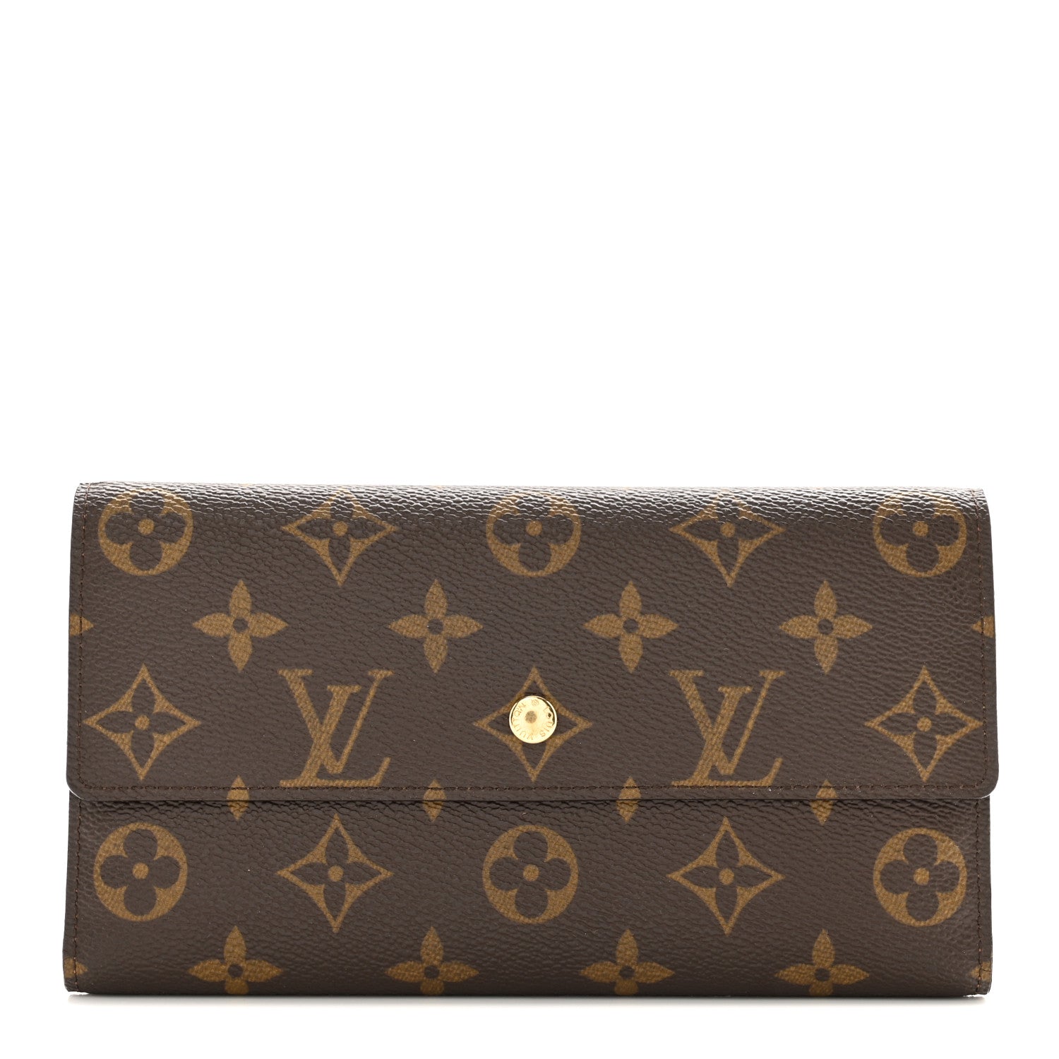 Louis Vuitton Monogram Porte Tresor International Wallet 1 of 8