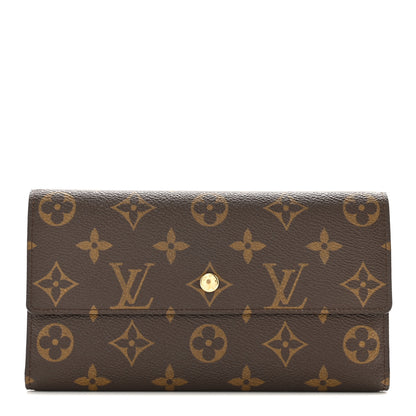 Louis Vuitton Monogram Porte Tresor International Wallet 1 of 8