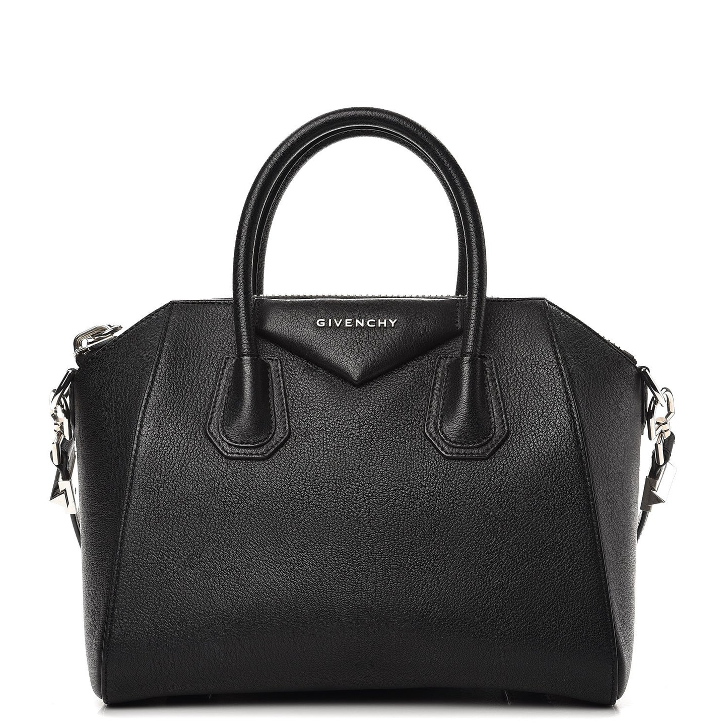 Sugar Goatskin Small Antigona Black