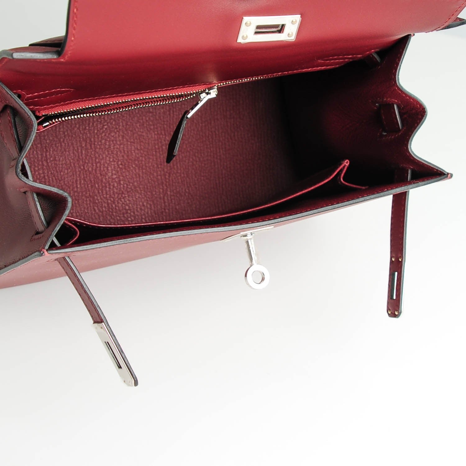 Hermes Sombrero Kelly Sellier 25 Rouge H 8 of 25