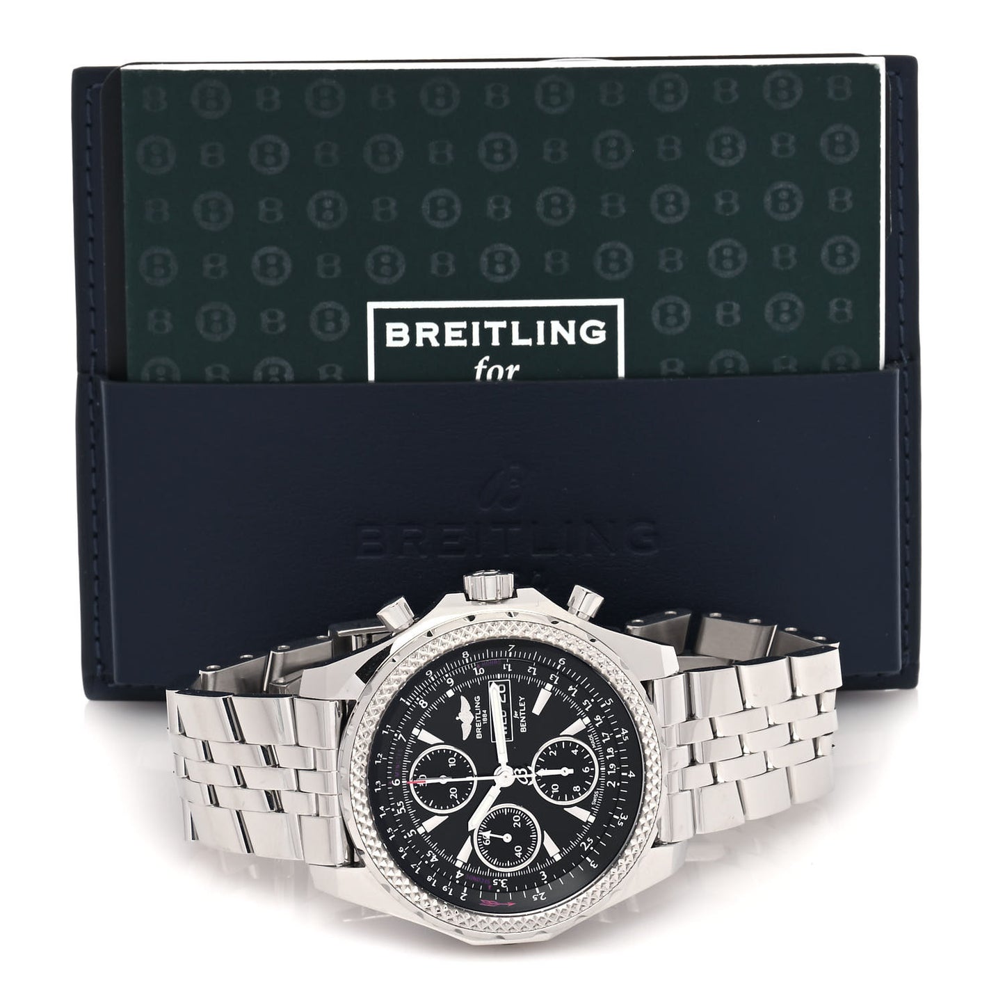Stainless Steel 45mm Bentley GT Special Automatic Watch Black A13362
