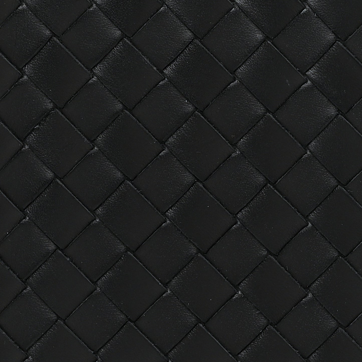 Nappa Intrecciato Bi-Fold Wallet Black
