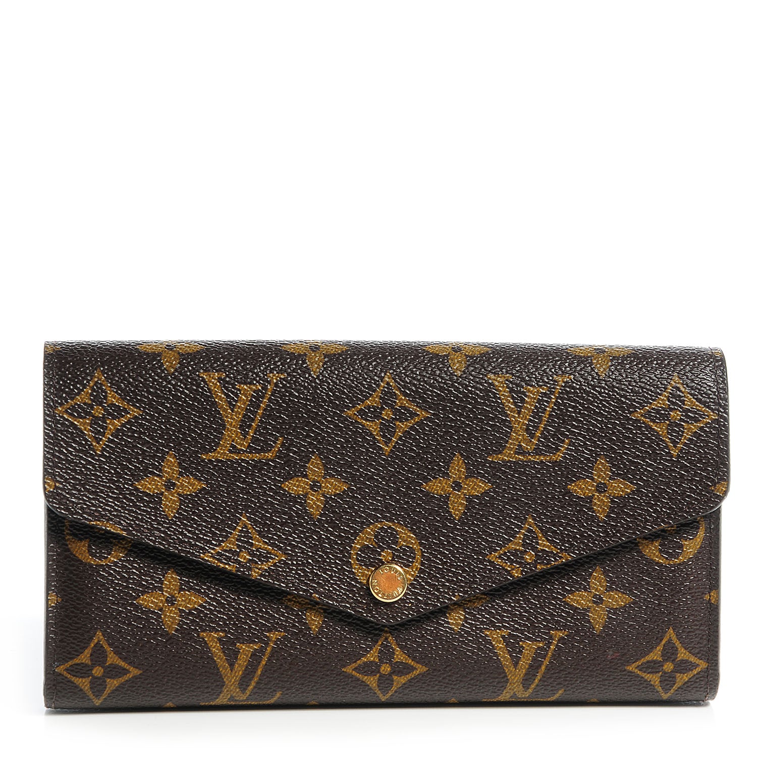 Louis Vuitton Monogram Sarah Wallet NM 1 of 8